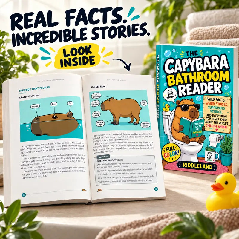 The Capybara Bathroom Reader