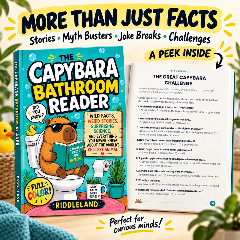 The Capybara Bathroom Reader
